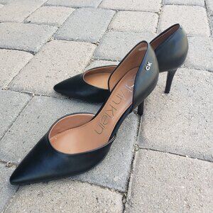 Sz 8.5 Black CALVIN KLEIN "Gloria" Pumps NEW